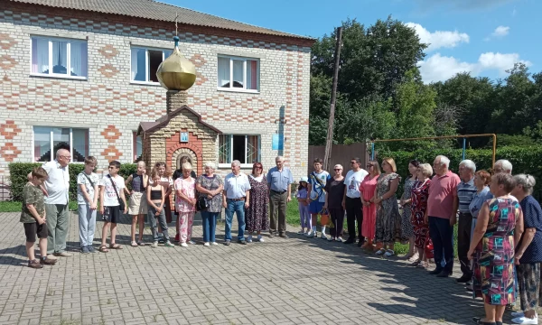 Митинг, в память о жертвах вторжения ВСУ в Курскую область